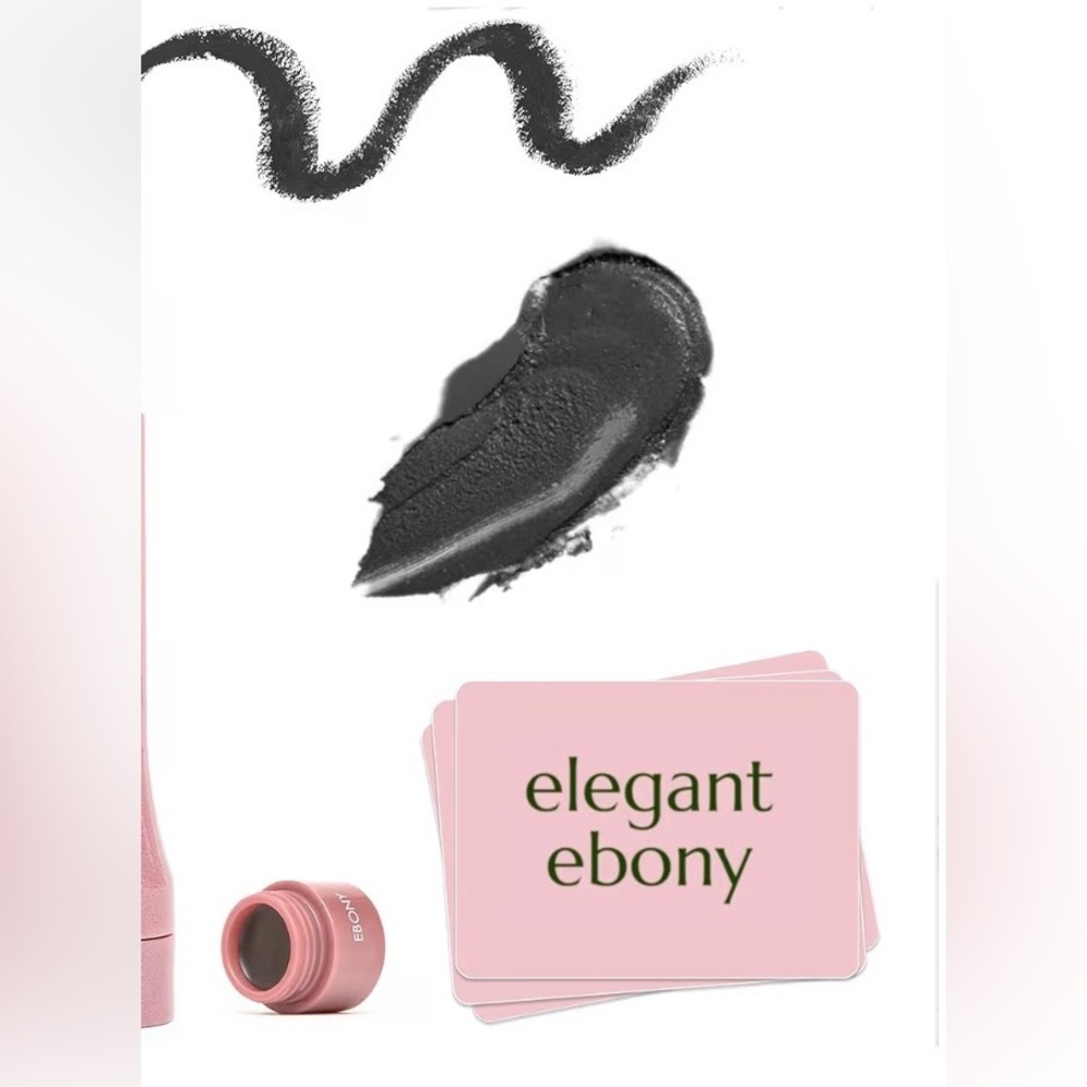 Chella Black Elegant Ebony Eyebrow Cream Eyebrow Builder New Full Size